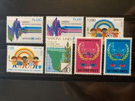 UNO Genf 1979 alle Briefmarken des Jahres postfrisch