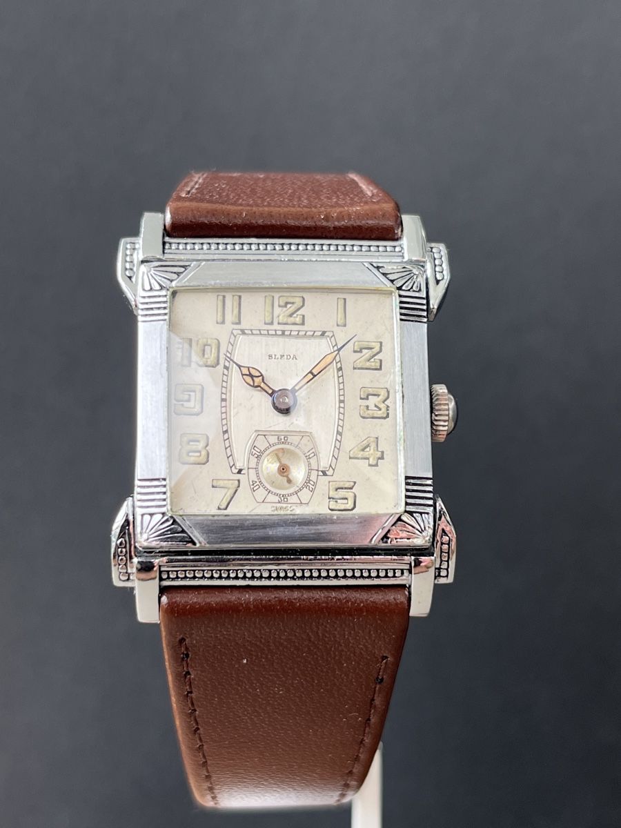 Orologi: Albuse Watch Co. (Sleda) von 1940 – Usato da Zollikofen venduto da Comcast 8