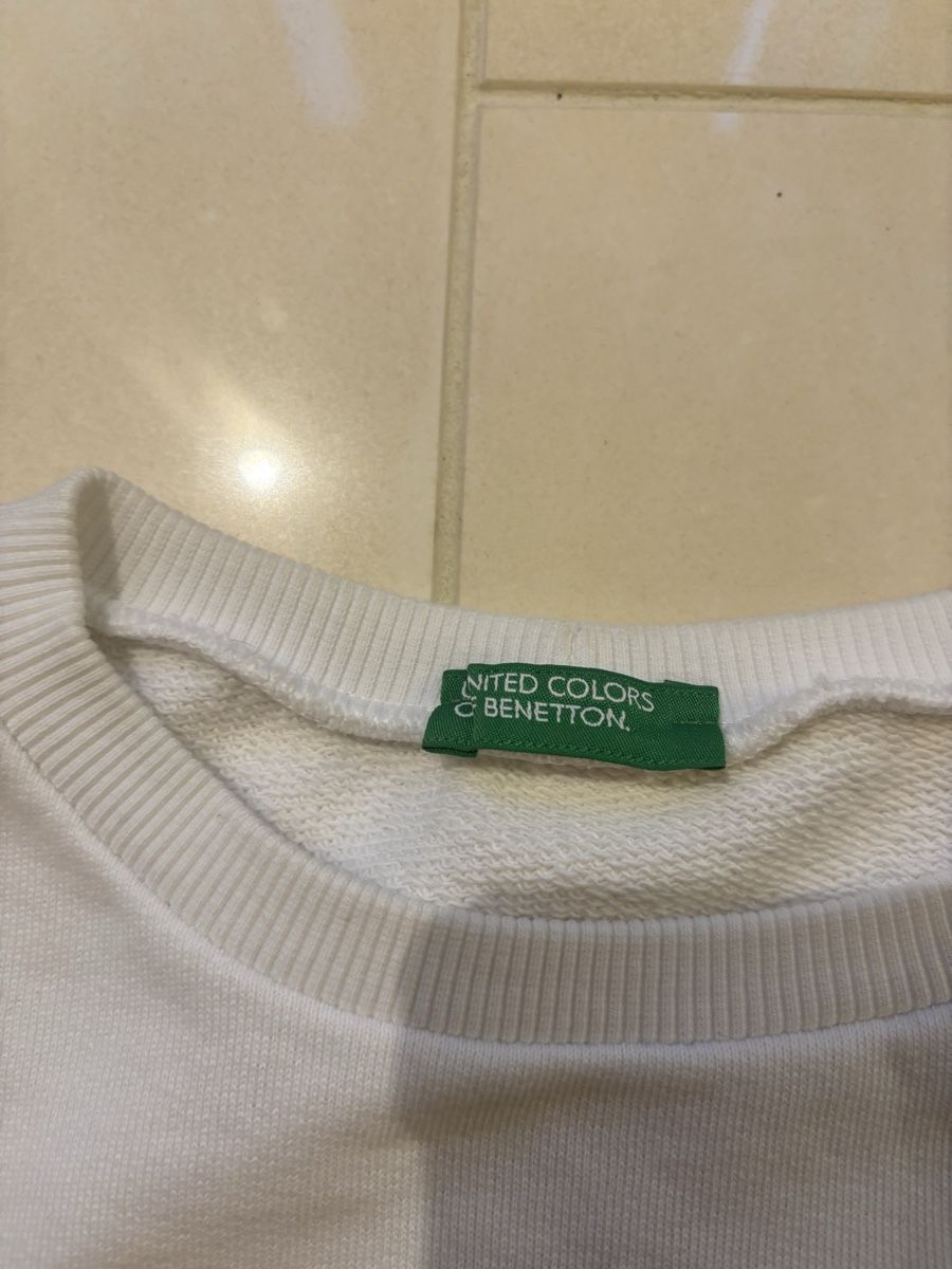 Benetton Maglioni & Felpe: Pull Benetton blanc neuf 10 ans – Nuovo (secondo la descrizione) da Chêne-Bougeries venduto da Luke17 2