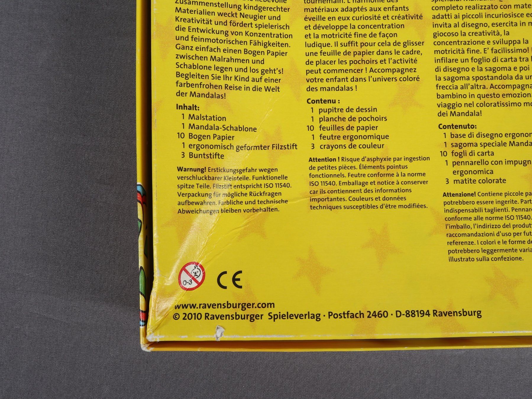 Schablonen: RAVENSBURGER Junior Mandala-Designer classic – Gebraucht aus Steinen von Restwert_Steinen 8