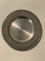 Zinnteller mit Gravur 475Gr.