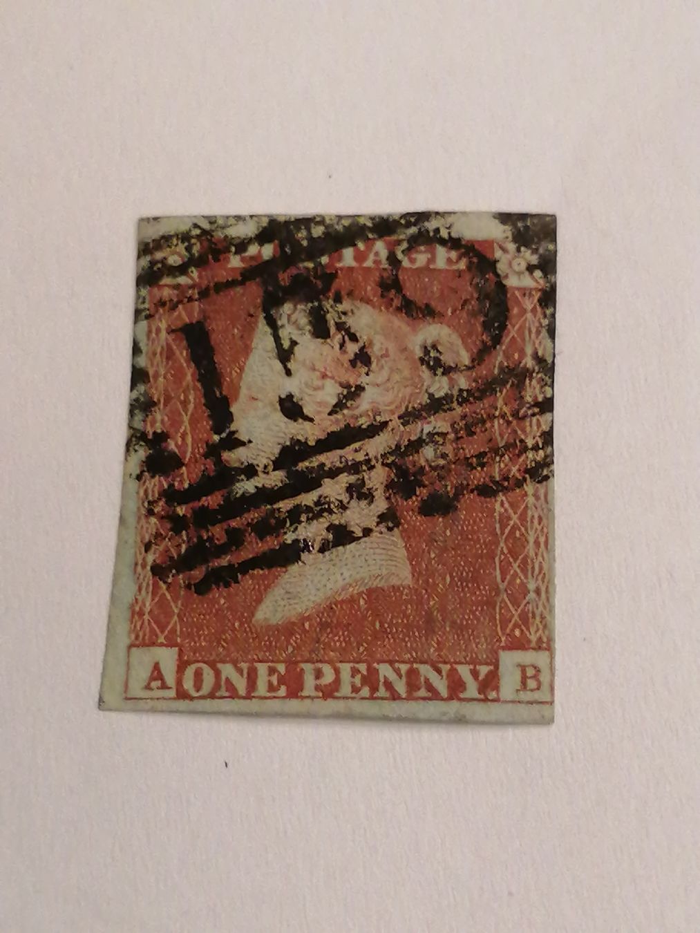 Tutti i francobolli: One Penny Red 1841 – Usato da Happerswil venduto da tschergi