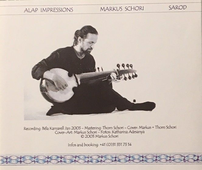 CD: Markus Schori - Alap impressions – Usato da Grüningen venduto da azulverde 1