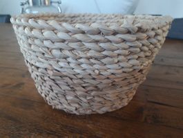 Topf Übertopf Boho Shabby Deko Bast Korb Nature Depot