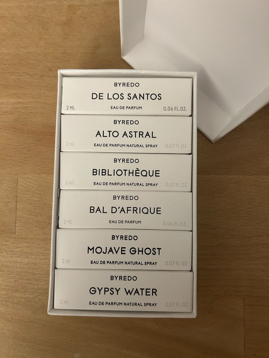 Byredo Parfum & Eau de Toilette: Byredo Sampler Set - garantiert original! – Gebraucht aus Zürich von expedition_dmz 2
