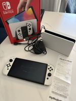 Switch Oled + 256GB speicherkarte und Garantie
