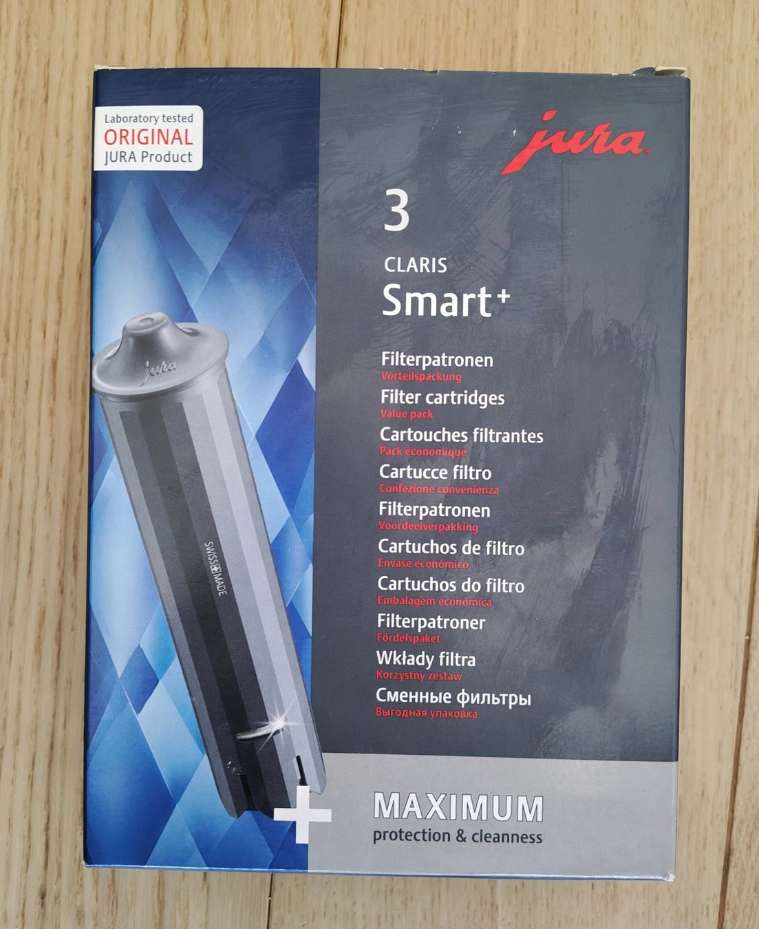 Jura Altro per la casa: 3x Jura Claris Smart+ Wasserfilter – Nuovo e nell'imballaggio originale da Bolligen venduto da Casewise