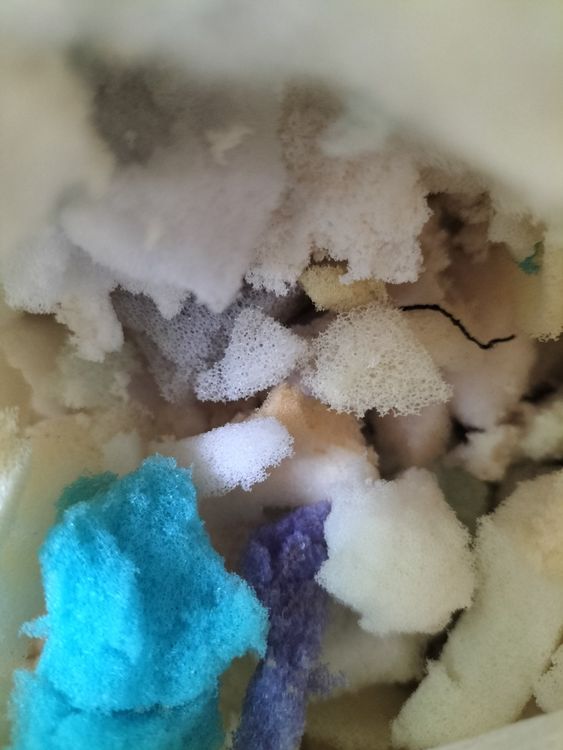 2 Kg Stopfmaterial Füllmaterial für Basteln, Kissen, Stühle | Kaufen ...