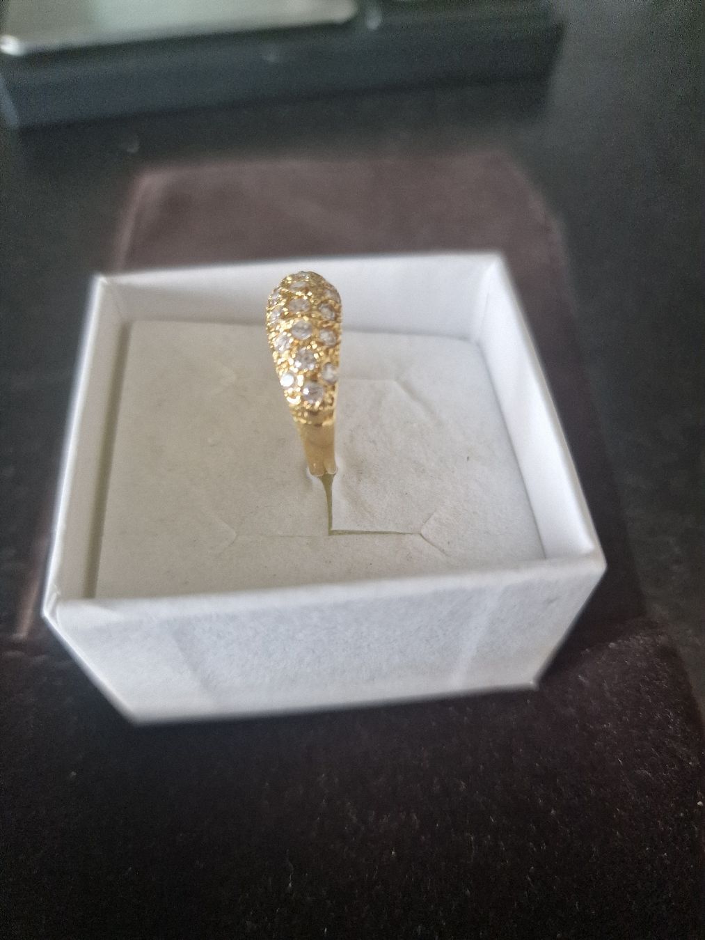 Anelli: Belle bague en or avec pierres,  – Usato da Cheseaux sur Lausanne venduto da pan_skd5 1