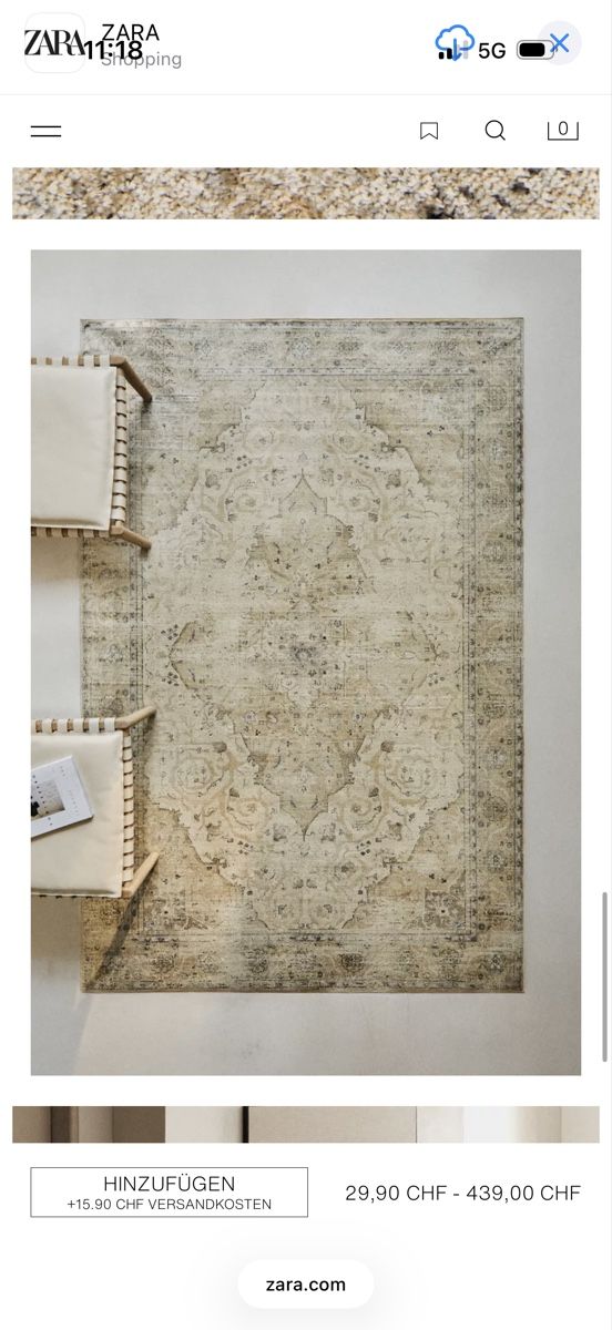 Tappeti: Zara Home teppich carpet – Usato da Zürich venduto da AlineCr 2