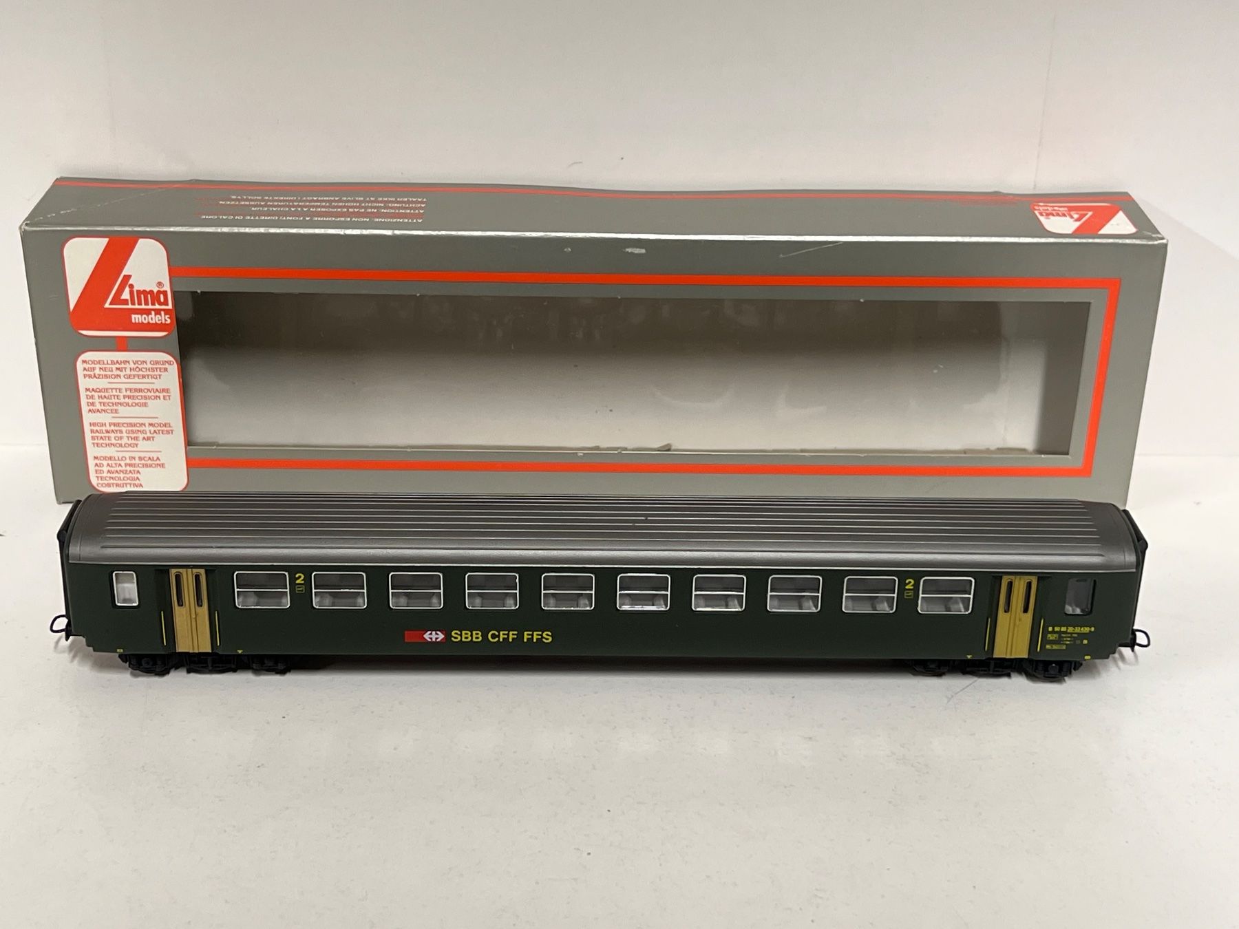 Lima Modelleisenbahnen: Lima   309520K SBB 2.Kl.  H0 DC – Gebraucht aus Geroldswil von TopTrain54 1