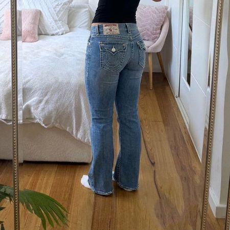 True Religion Vintage True Religion Flared Jeans Blue