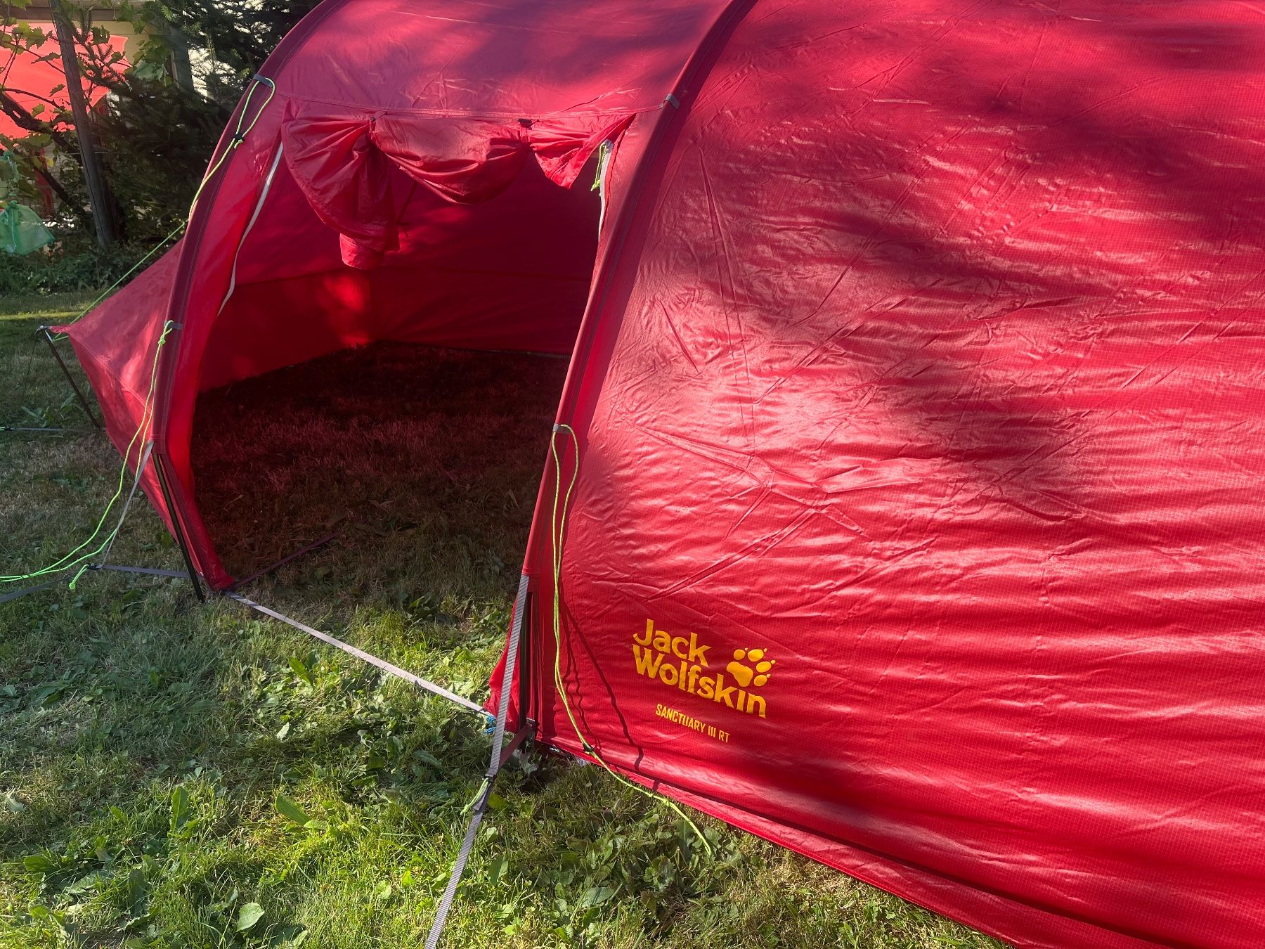 Jack Wolfskin Tende : Zelt Jack Wolfskin Sanctuary III RT – Usato da Bibern SO venduto da buffalo14 3