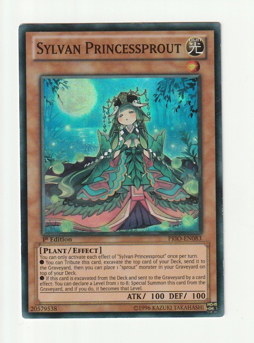 Yugioh Sammelbilder & Trading cards: Sylvan Princessprout  1st. PRIO – Gebraucht aus Schattdorf von Fabian500