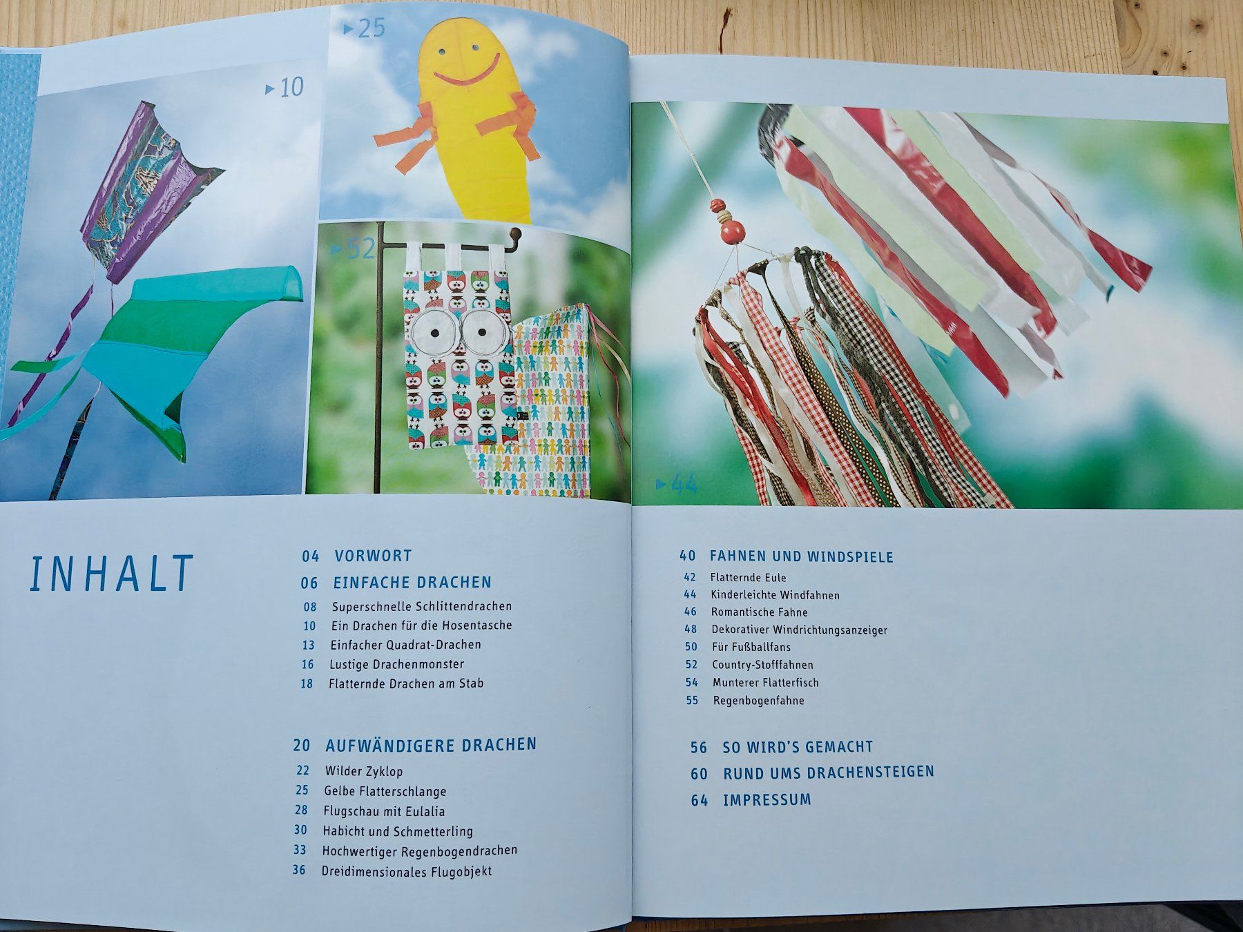Bücher: Kinderleichte Drachen & Windfahnen / einfachen Materialen – Gebraucht aus Muttenz von Negnuja 1