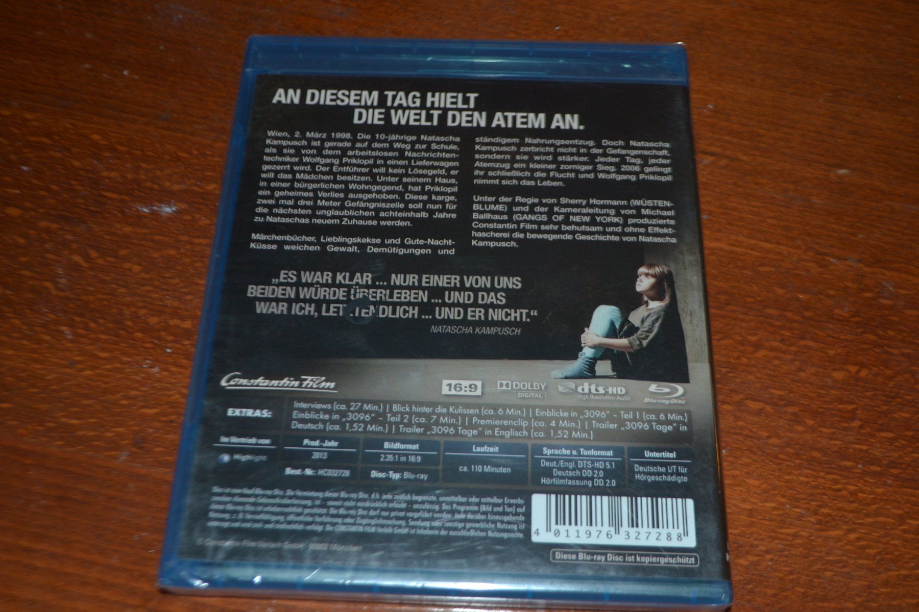 Tutti i DVDs: 3096 Tage (NEU) – Usato da Laupen ZH venduto da chefdom 1