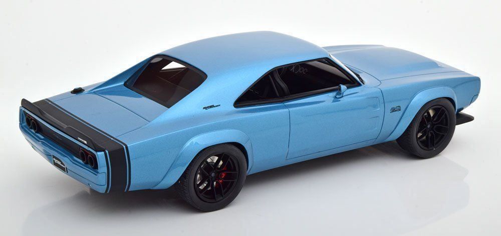Dodge Modellautos: Dodge Super Charger SEMA Concept 1968 hellblau met. / – Neu und originalverpackt aus Gerlafingen von espero88 1