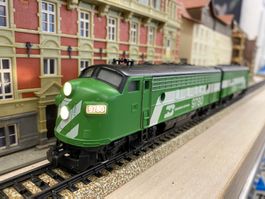 Märklin 3181 4181 USA Burlington EMD F7