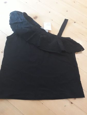 NEUES schwarzes Sommer-Shirt