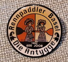 M561  Pin Rennpaddler Basel 600 Joor Glai & Groossbasel 1992