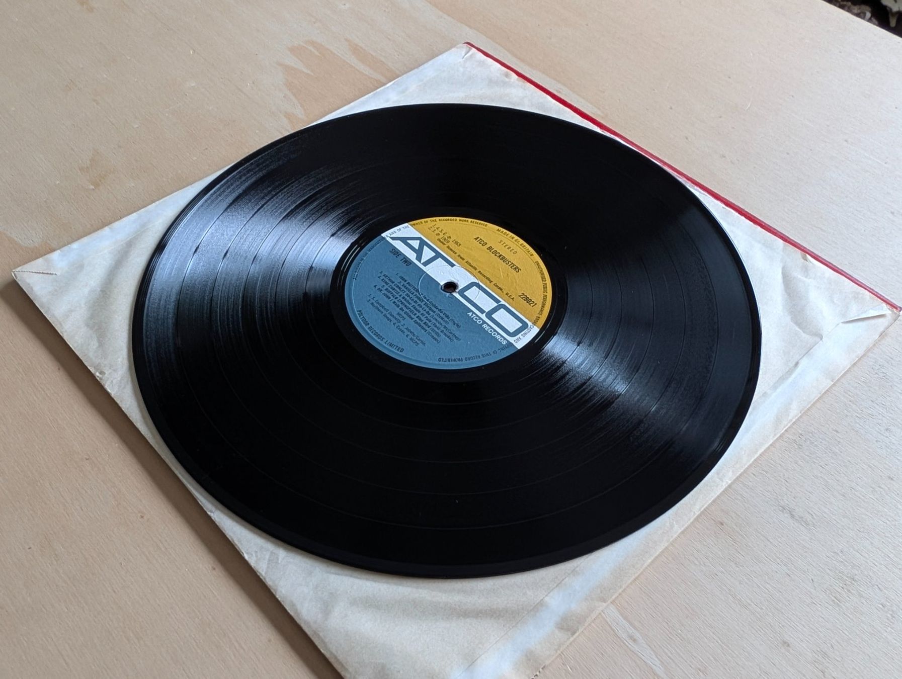 Dischi in vinile: Atco Blockbusters  UK 69 – Usato da Ebikon venduto da soundundvielfalt 7
