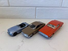 Dinky TOYS Tekno et Politoys lot de voiture 1/43