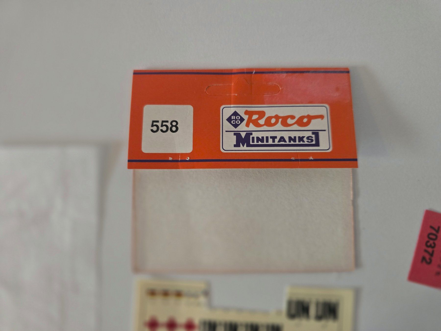 Aufkleber: Roco Minitanks UN Abziehbilder Nr. 558 – Gebraucht aus Savièse von Laguinee 4