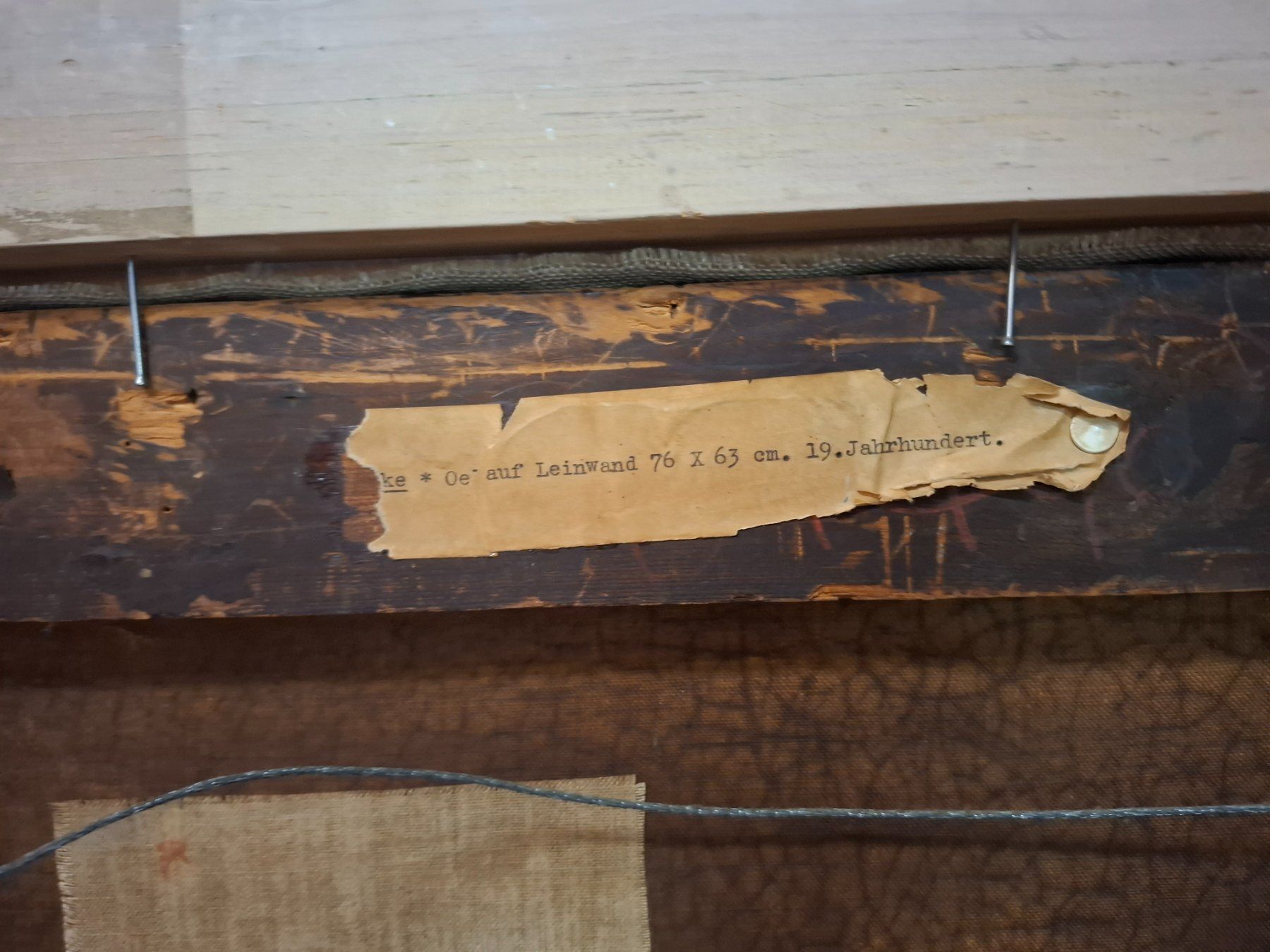 Dipinti: Oel Gemälde von 1900 Jahrhundert – Usato da Subingen venduto da Lennox31 1