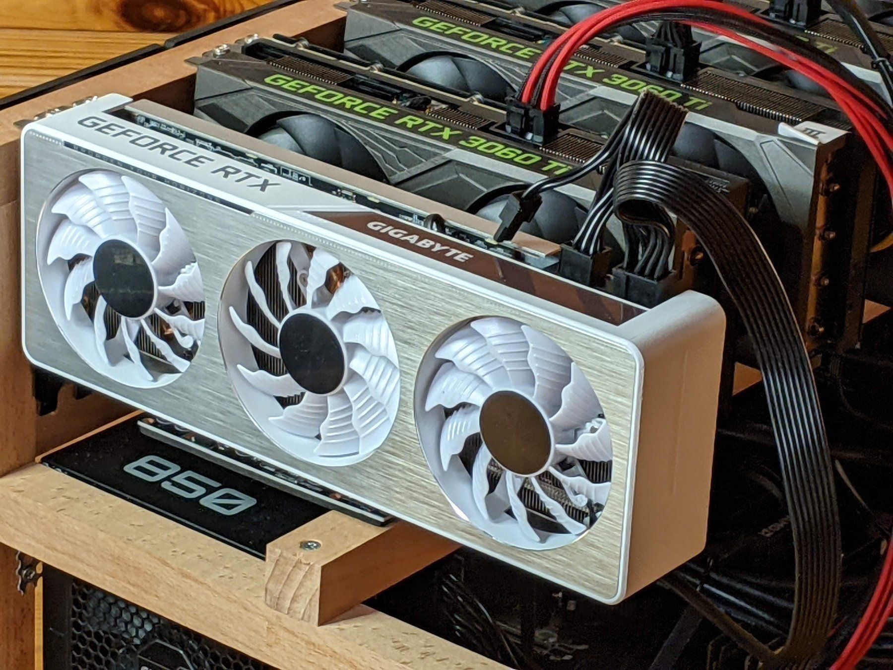 Nvidia Schede grafiche: AI Workstation / CUDA GPU Server – 6x RTX GPUs, 48 GB VRAM, – Usato da Oberglatt ZH venduto da moi_fb9v 1