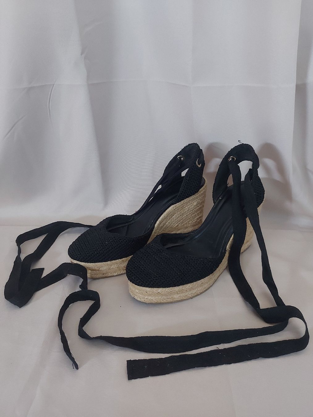 Zara Scarpe da donna: Espadrilles Zara compensées - T. 41 – Usato da Lausanne venduto da Super-cerise