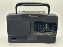RADIO of 1990 ! Audiosonic TK-383 +Test OK! FM/Transistor