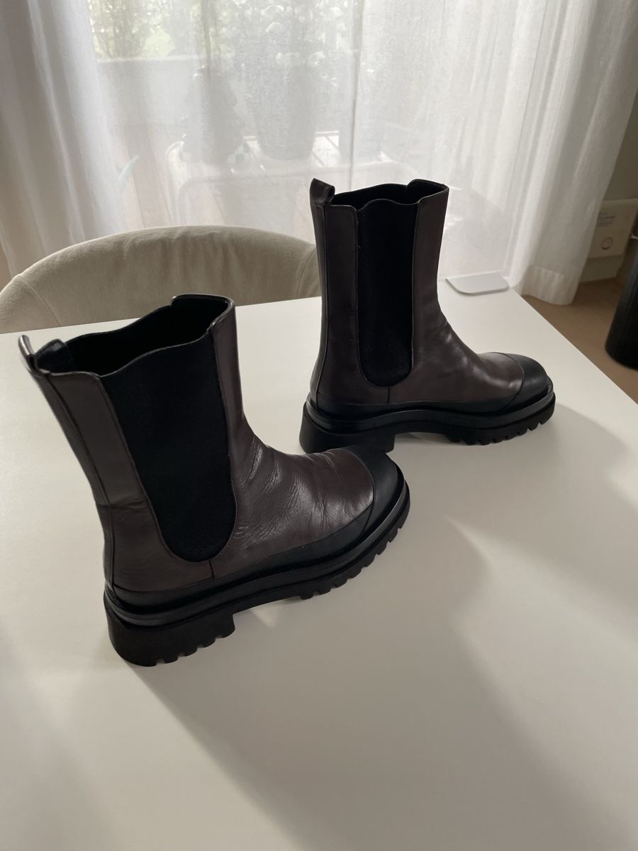 Scarpe da donna: Homers Stiefelette grau-braun – Usato da Winterthur venduto da Momara 1