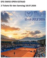 SWISS OPEN GSTAAD 18.07.2026 (2 Tickets)