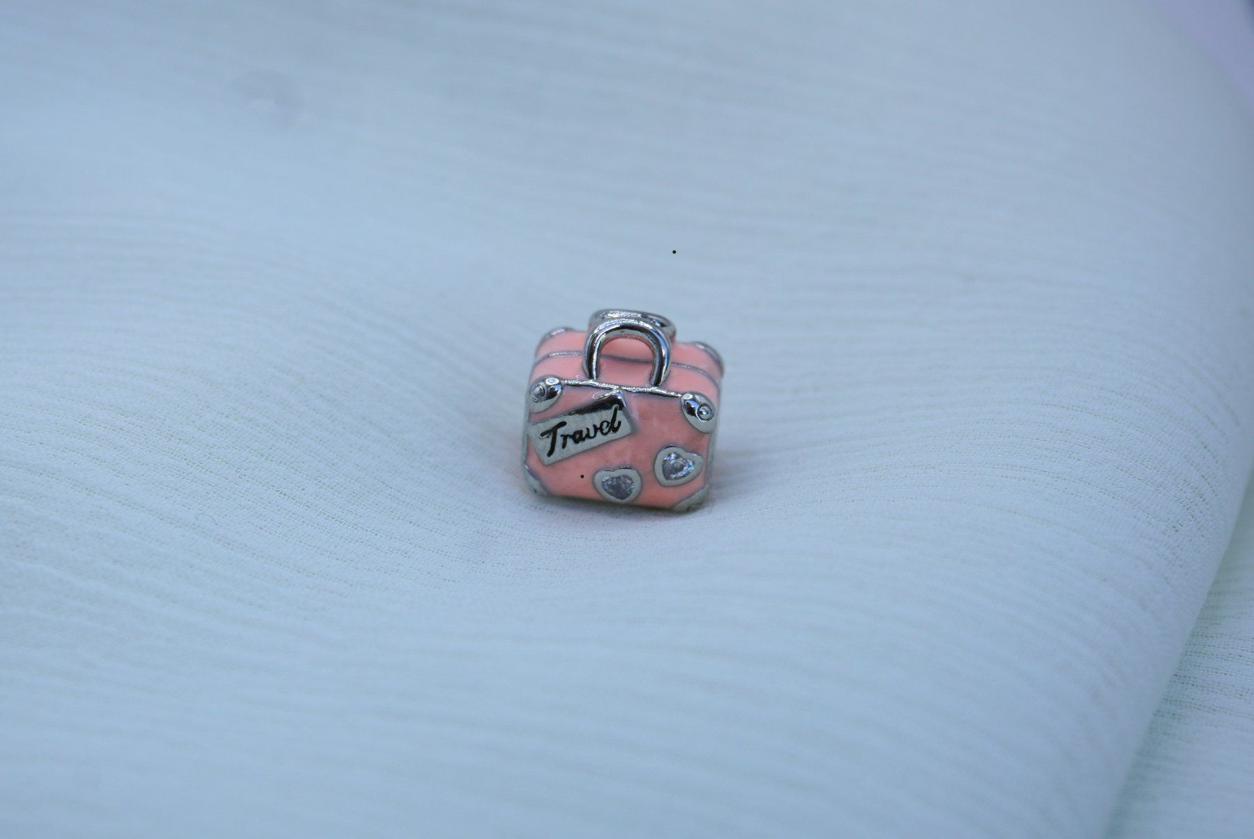 Ciondoli: Charm "rosa Koffer" zu Pandora Silber 925 – Nuovo (secondo la descrizione) da Niederbüren venduto da Fidi5 2