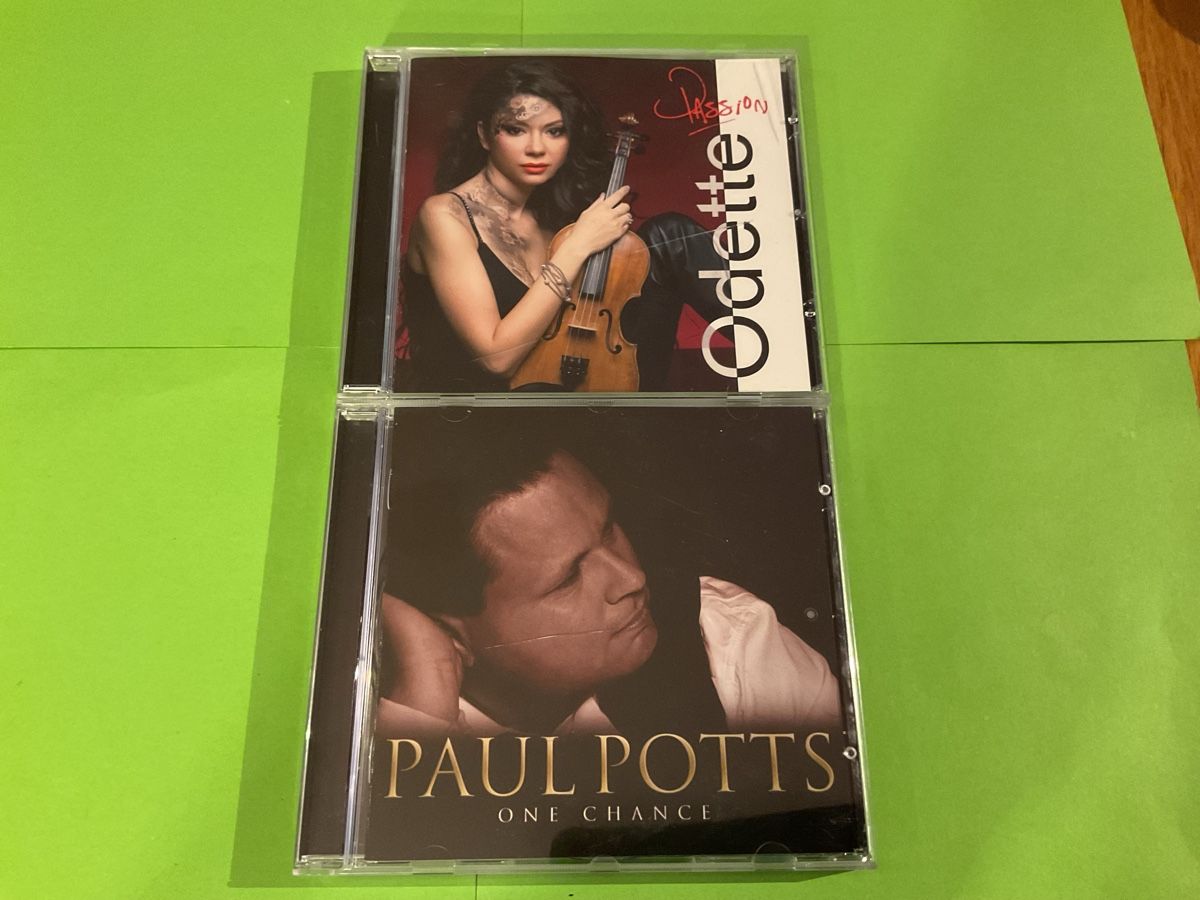 CDs: CD Sammlung: Paul Potts "One Chance" & Odette "Passion" – Gebraucht aus Steinach von Quarkie
