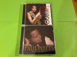 CD Sammlung: Paul Potts "One Chance" & Odette "Passion"