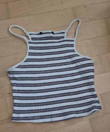 Crop top rayé