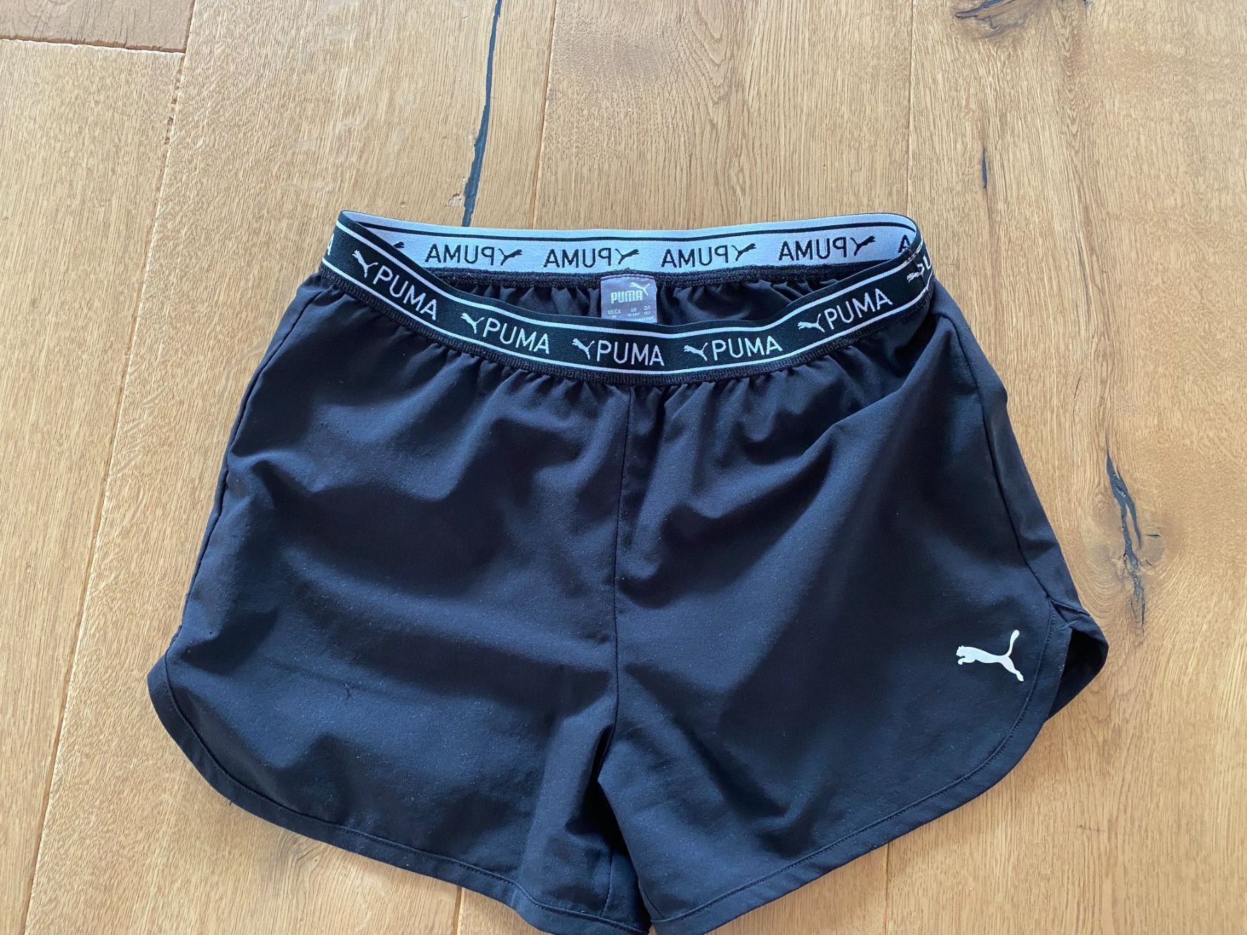 Puma Pantaloni: Sporthose, Puma, schwarz,  Gr. 152 – Usato da Oberkirch LU venduto da HubRen