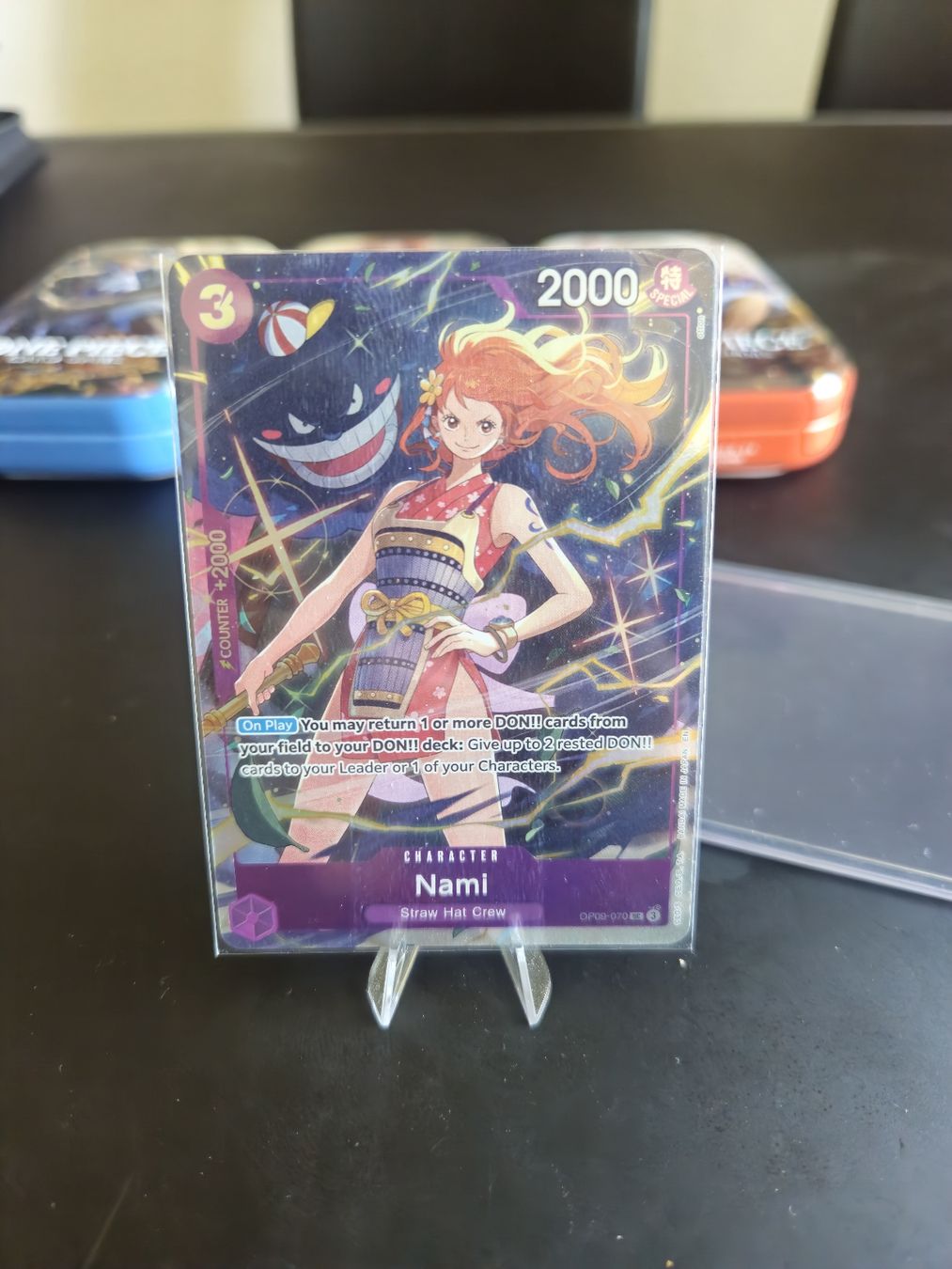 Bandai Carte collezionabili: One Piece TCG - Gengar Nami OP09-070 – Nuovo (secondo la descrizione) da Bern venduto da Michael-06