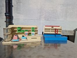 Brio Vintage Kaufmannsladen aus Holz, 50er Jahre