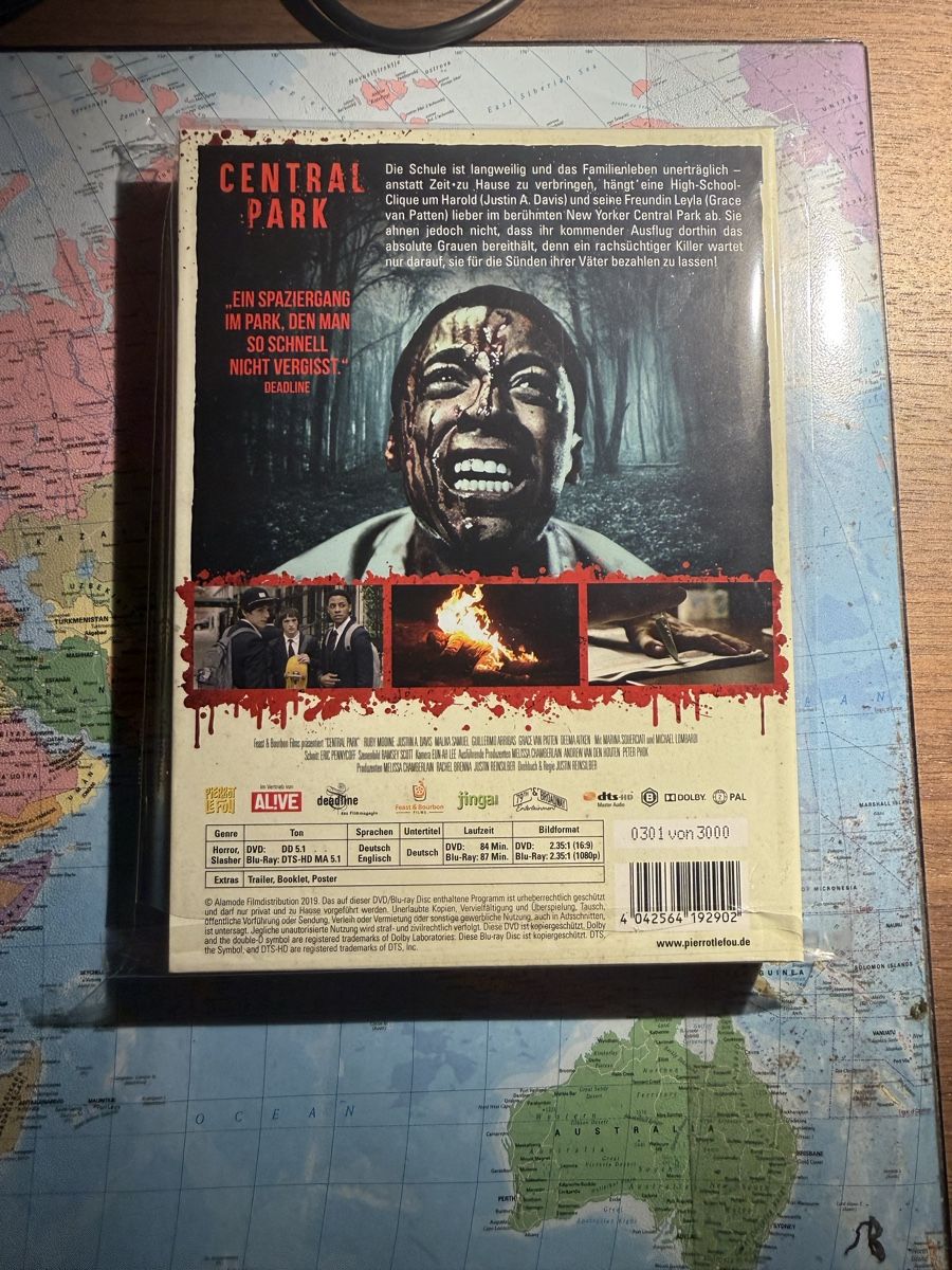 Tutti i DVDs: Central Park Mediabook – Usato da Flaach venduto da Filmklopper87 1