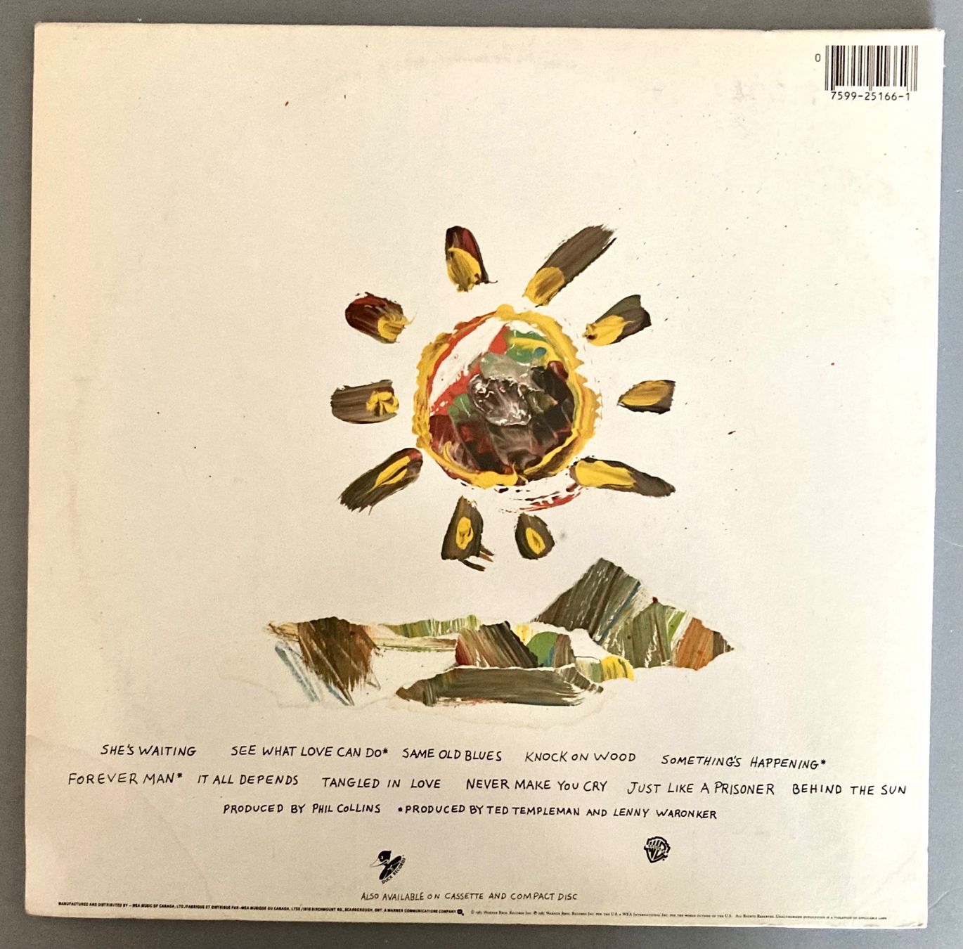 Dischi in vinile: ERIC CLAPTON - BEHIND THE SUN – Usato da Poliez-Pittet venduto da Newtown-Records 1
