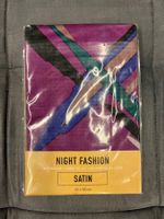 Satin Kissenbezug Violett 65 x 65 cm, neu