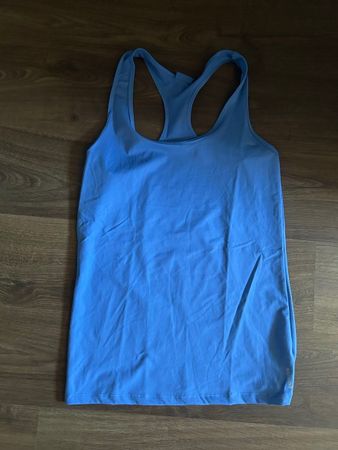 Débardeur de sport bleu taille S bon état