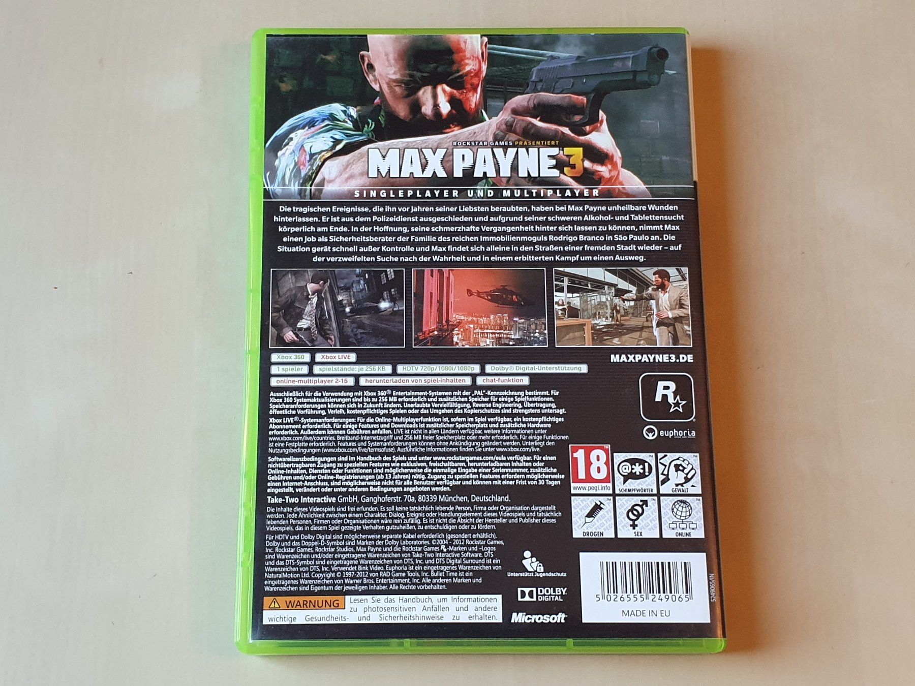 Microsoft Giochi: Max Payne 3 – Usato da Stansstad venduto da collectorsshop 1