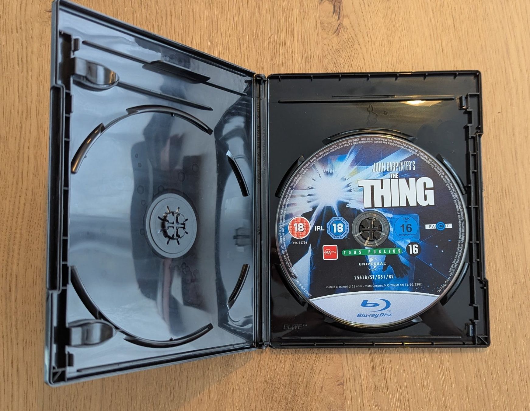 Alle DVDs: Das Ding (The Thing) - Blu-Ray – Gebraucht aus Oftringen von  1