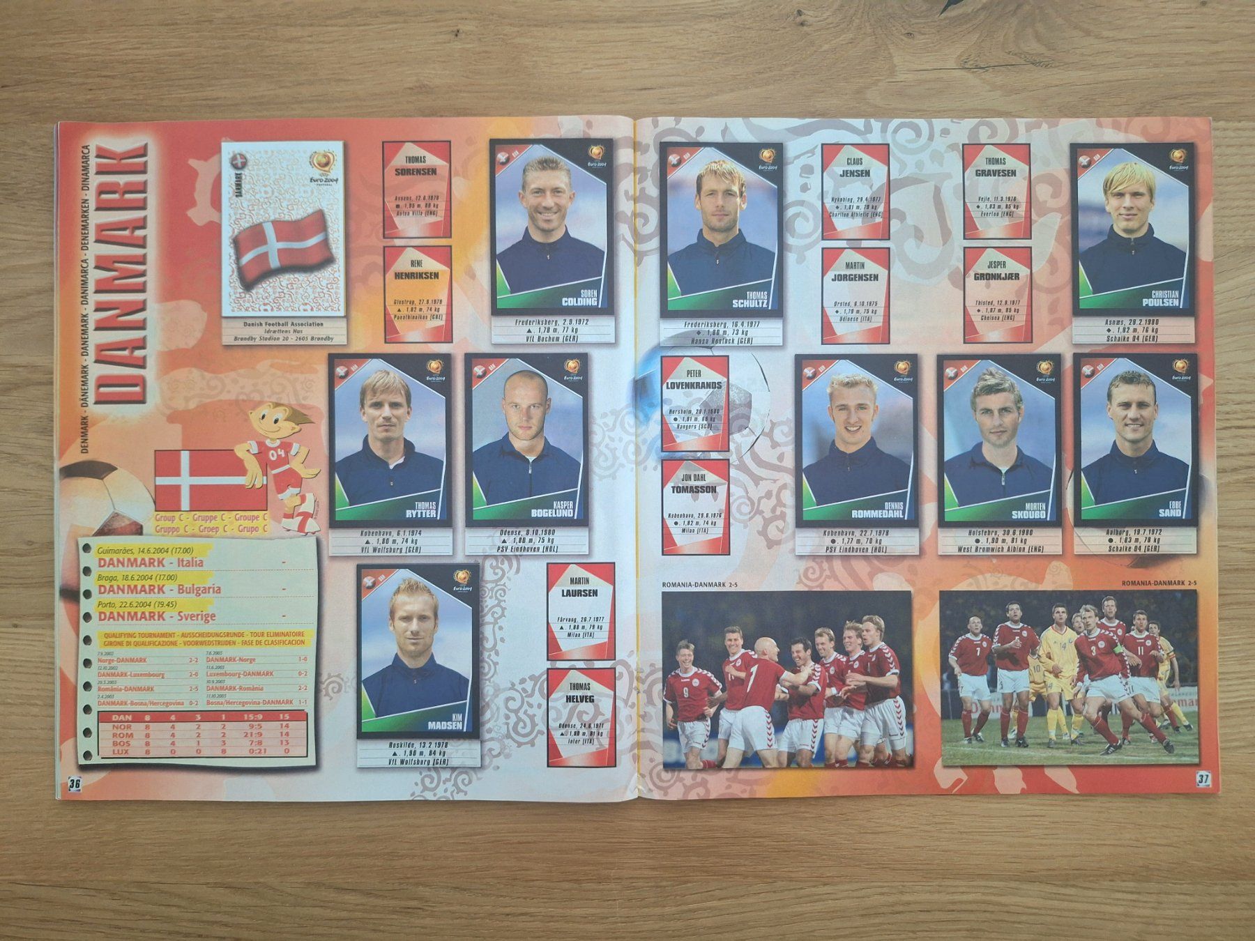 Panini Albums: PANINI EURO 2004 – D'occasion à St. Gallen par Matrix023 7