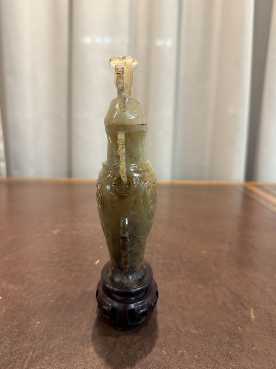 Sculptures & Statues: Antike Jade-Deckelvase, China – D'occasion à Zofingen par GrosisWonderkeller 1