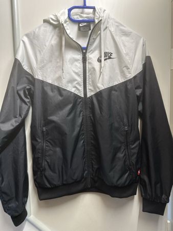 Nike Windrunner Jacke Schwarz weiss