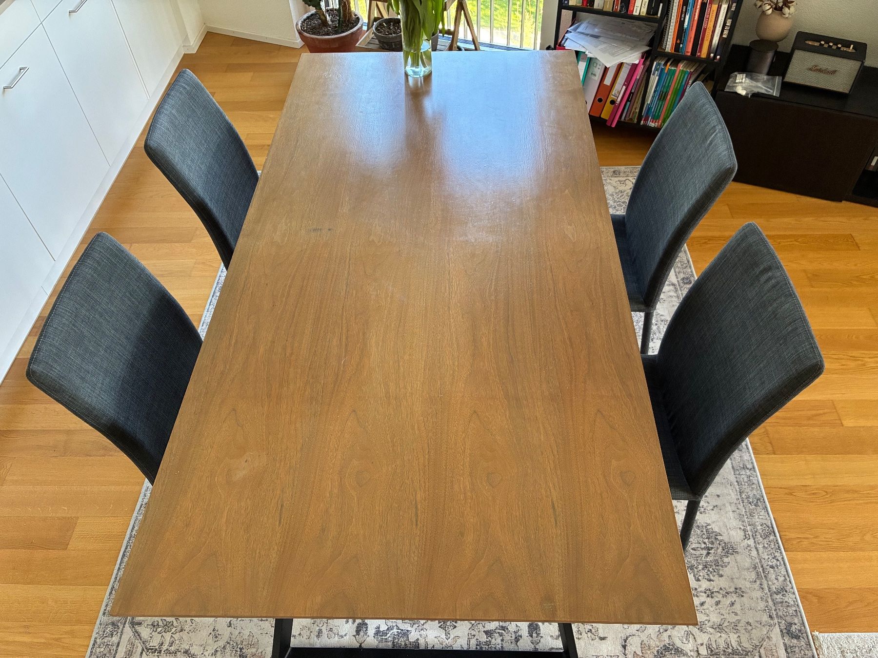 Sedie: 4x chairs, grey and cushioned – Usato da Aarau venduto da ber_hhj5 2